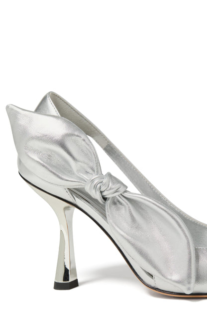 KN163-Bunnie Pump-Silver