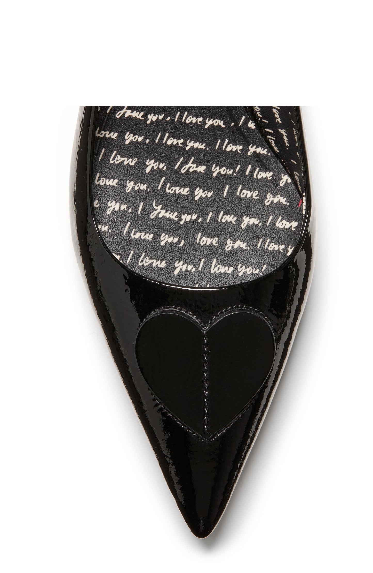 KN177-Lover Slingback Kitten Heel-Black