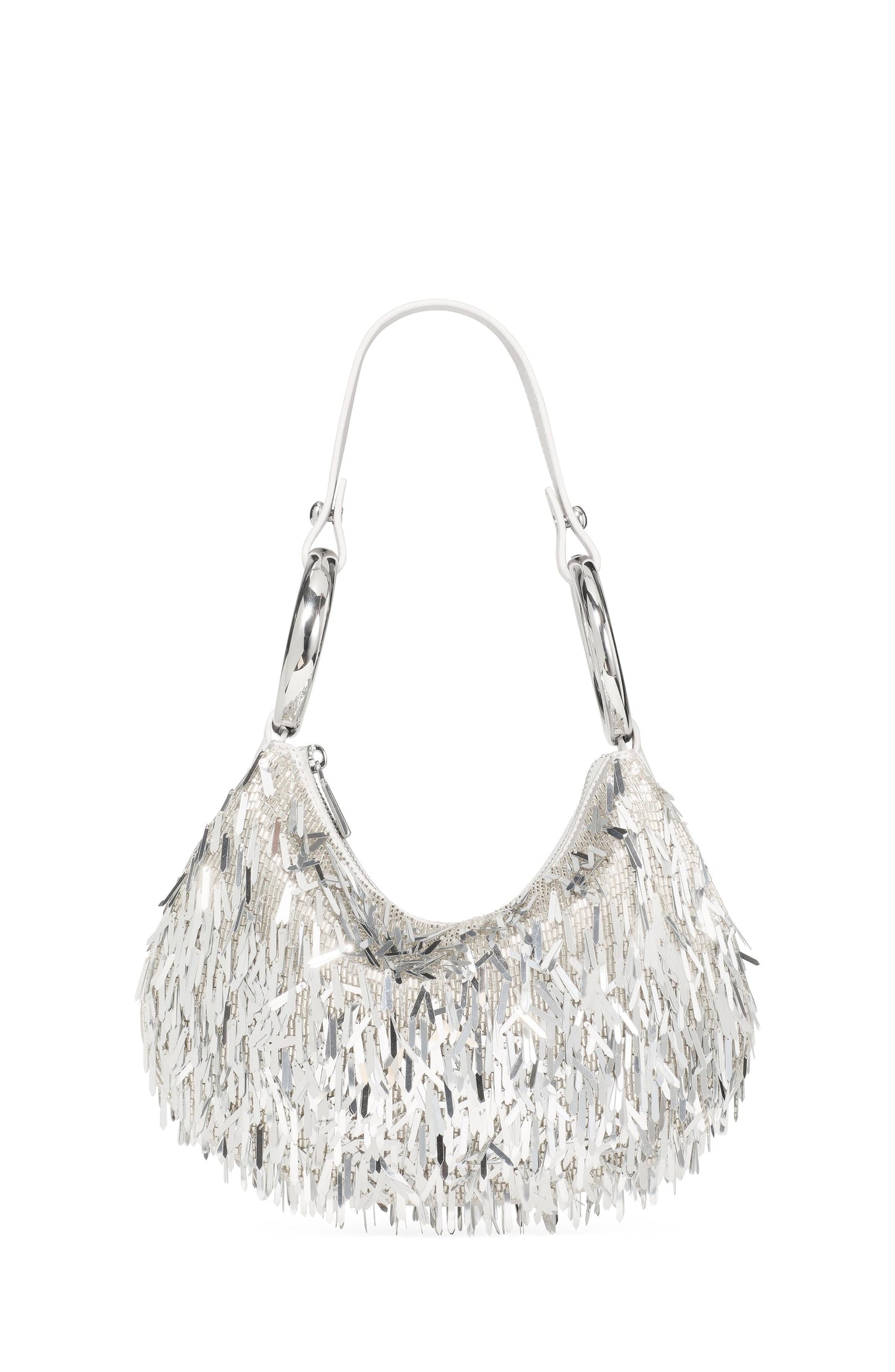 KN267-The Embellished Bangle Bag-Silver