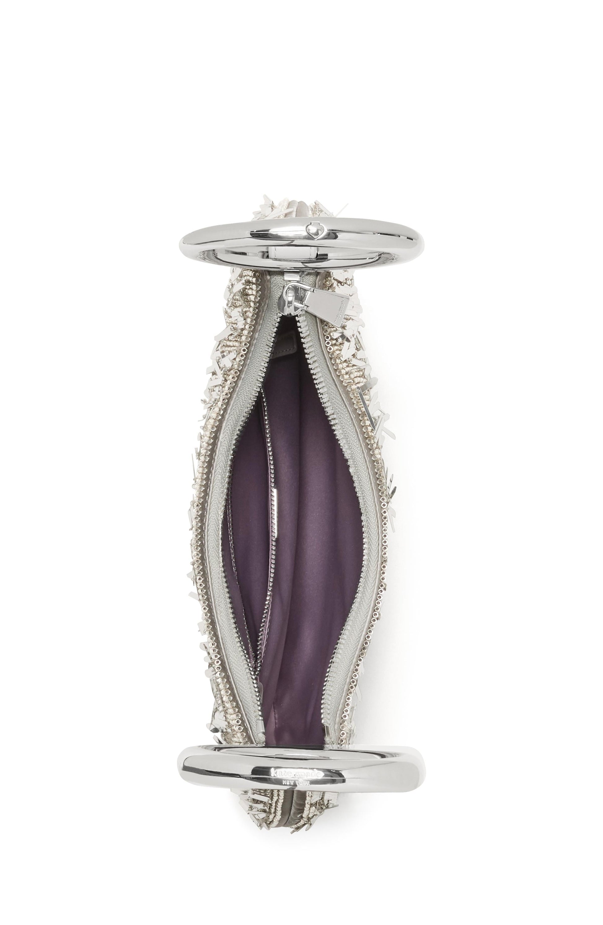 KN267-The Embellished Bangle Bag-Silver