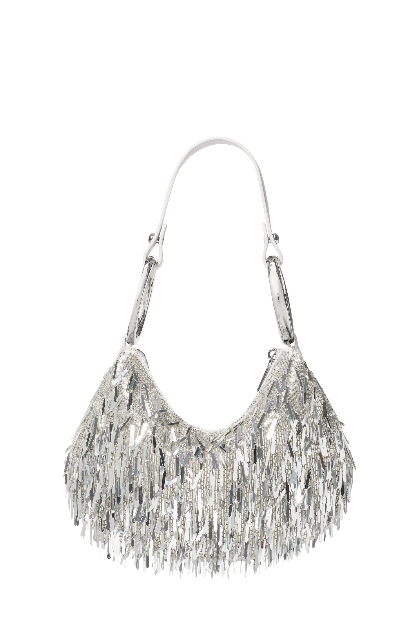 KN267-The Embellished Bangle Bag-Silver