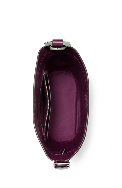 KN280-Halo Suede Bucket Bag-Purple Agate