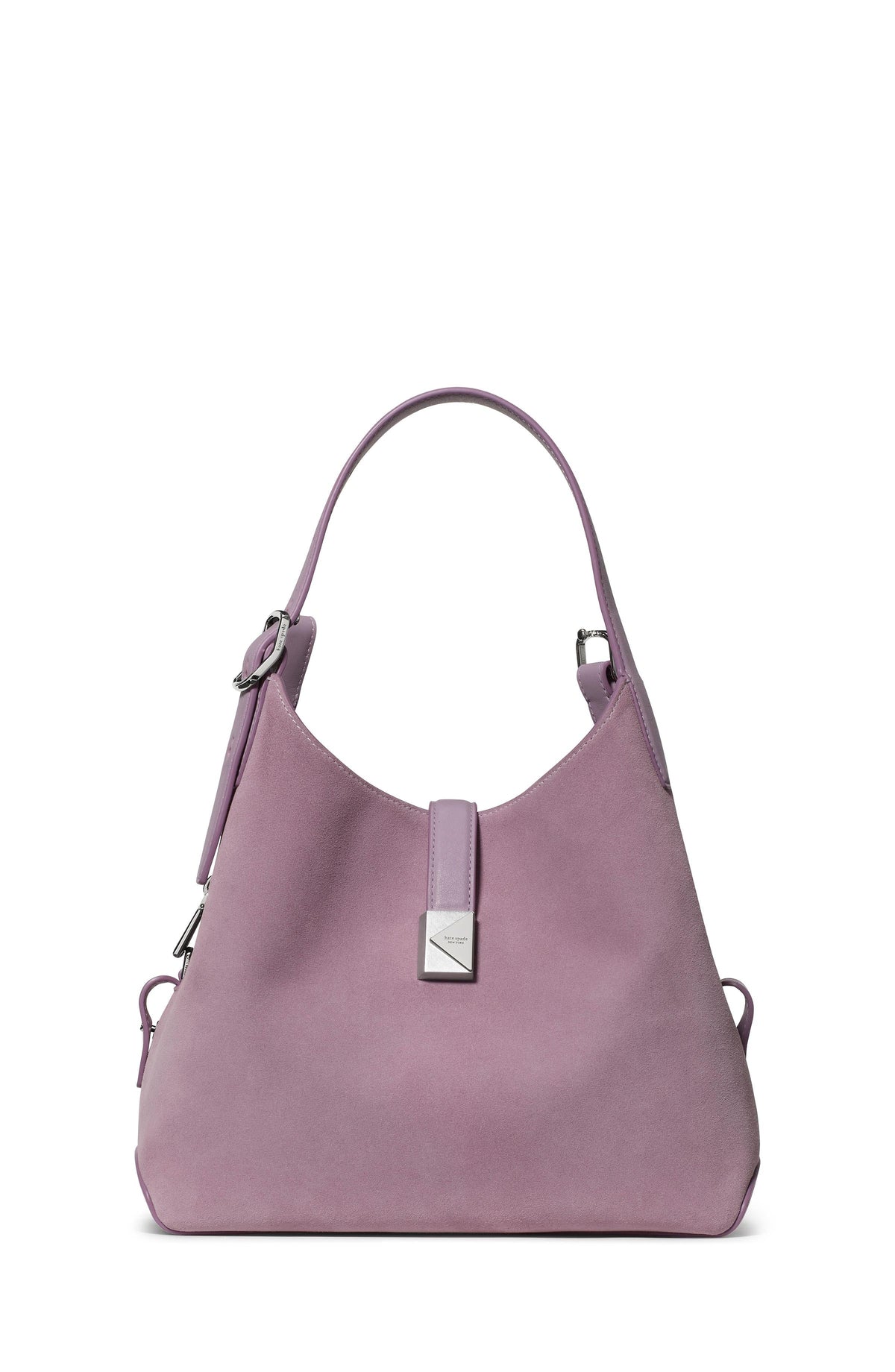 KN306-Deco Suede Crossbody Tote Bag-Market Purple Multi