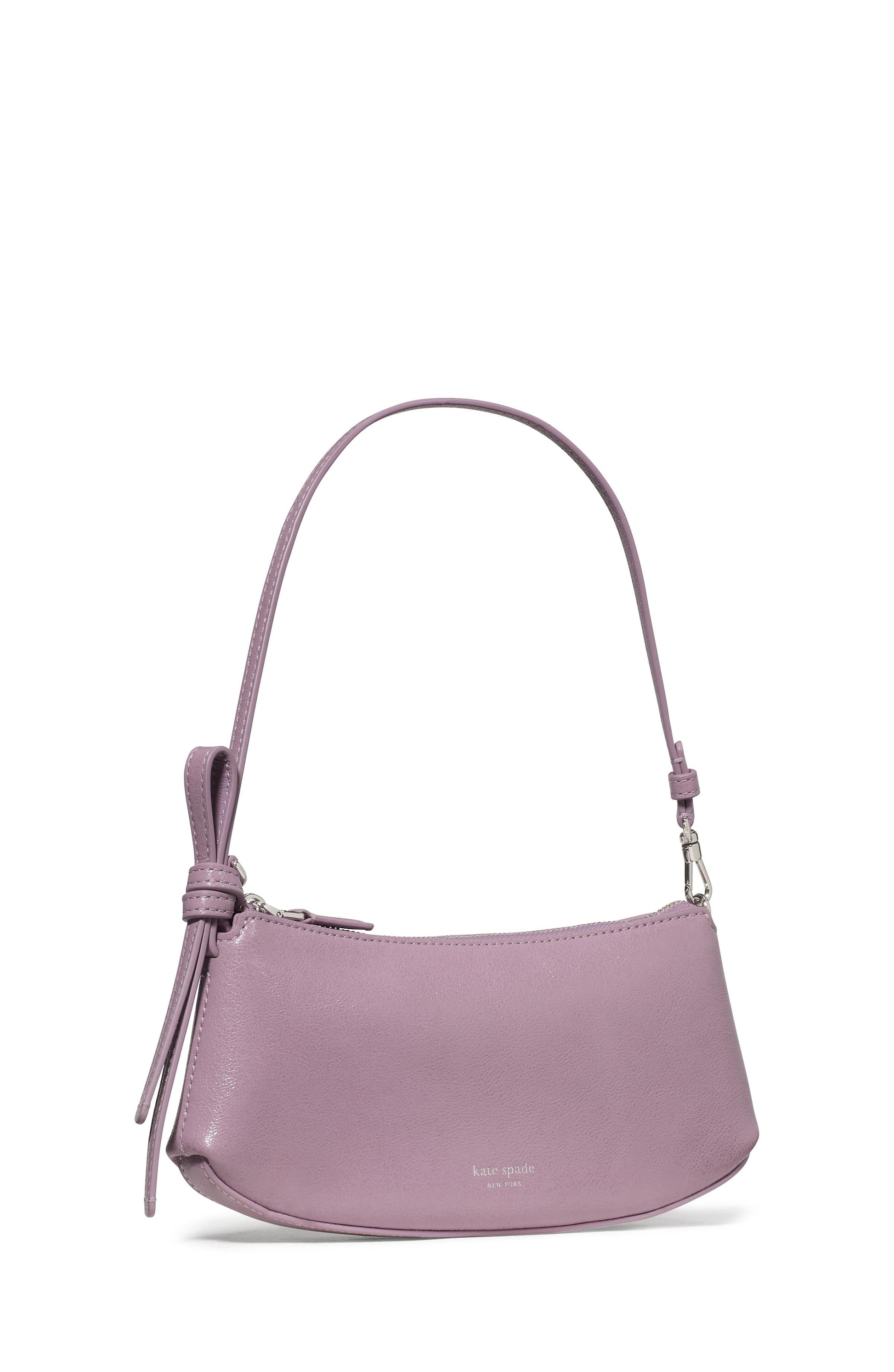 KN332-Loop Glazed Pochette-Market Purple