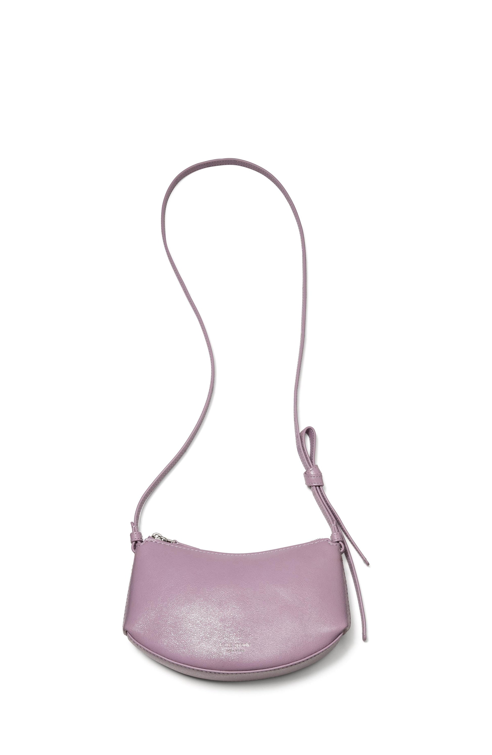 KN333-Loop Glazed Crossbody-Market Purple