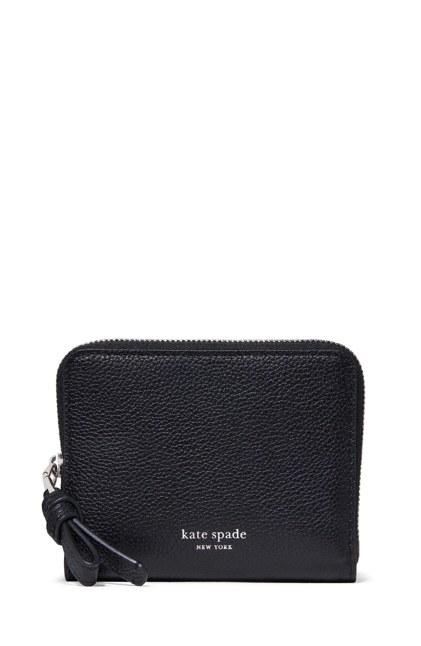 KN336-Loop Zip Around Wallet-Black