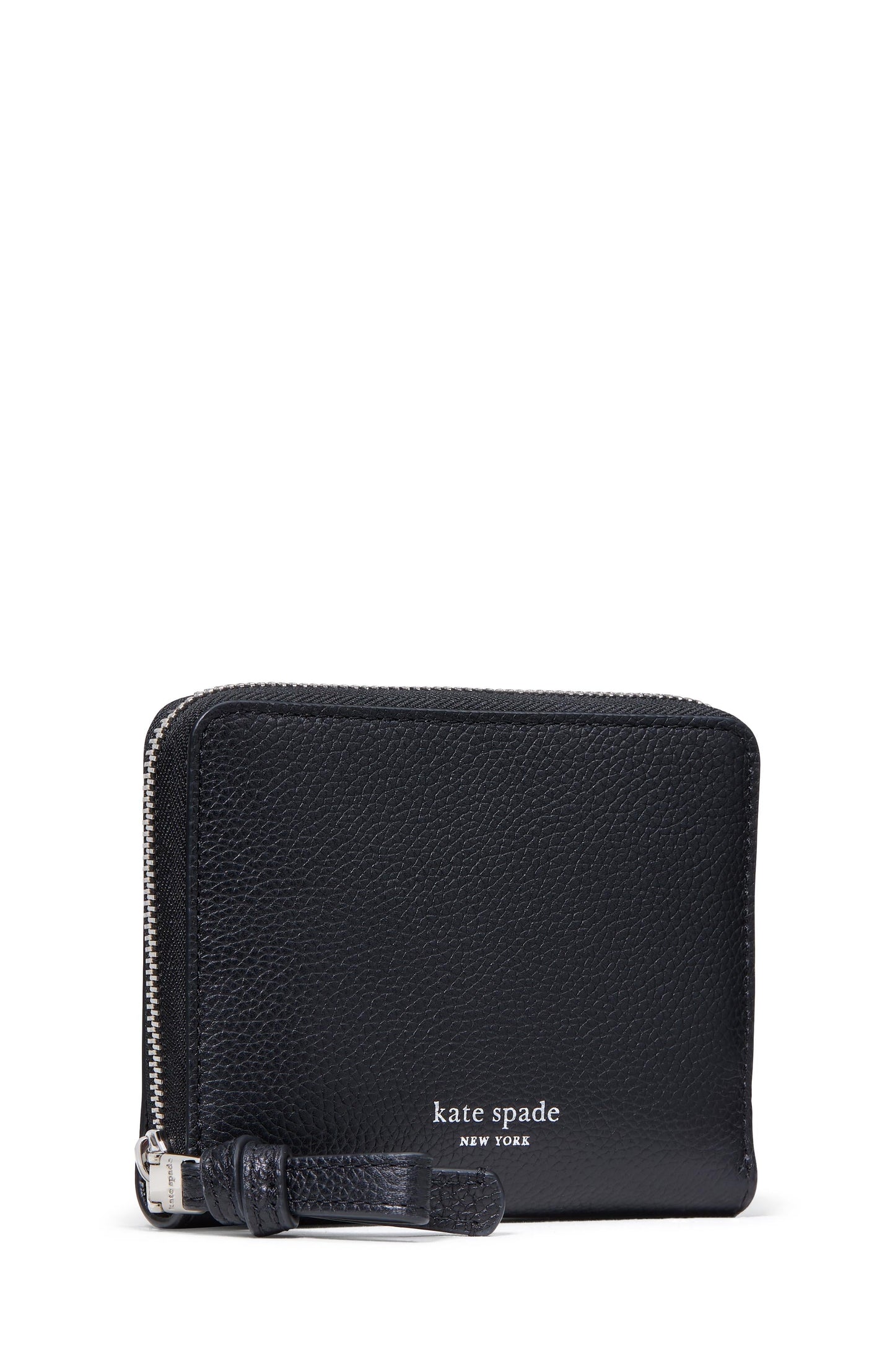 KN336-Loop Zip Around Wallet-Black