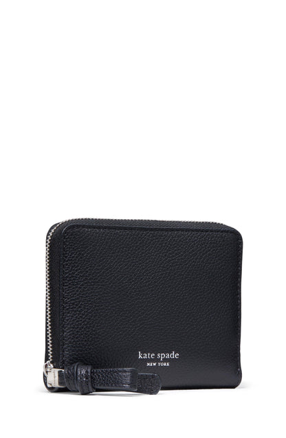 KN336-Loop Zip Around Wallet-Black