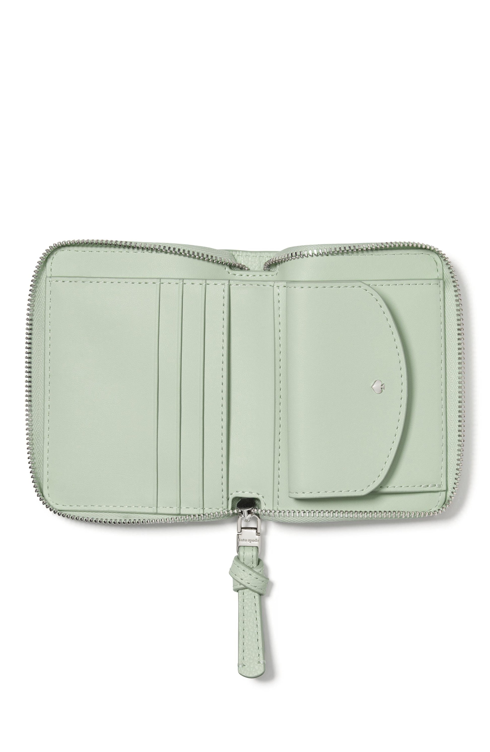 KN336-Loop Zip Around Wallet-Mint Frosting