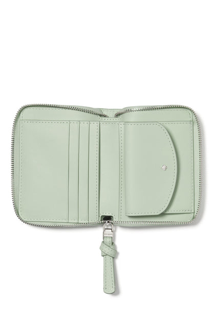 KN336-Loop Zip Around Wallet-Mint Frosting