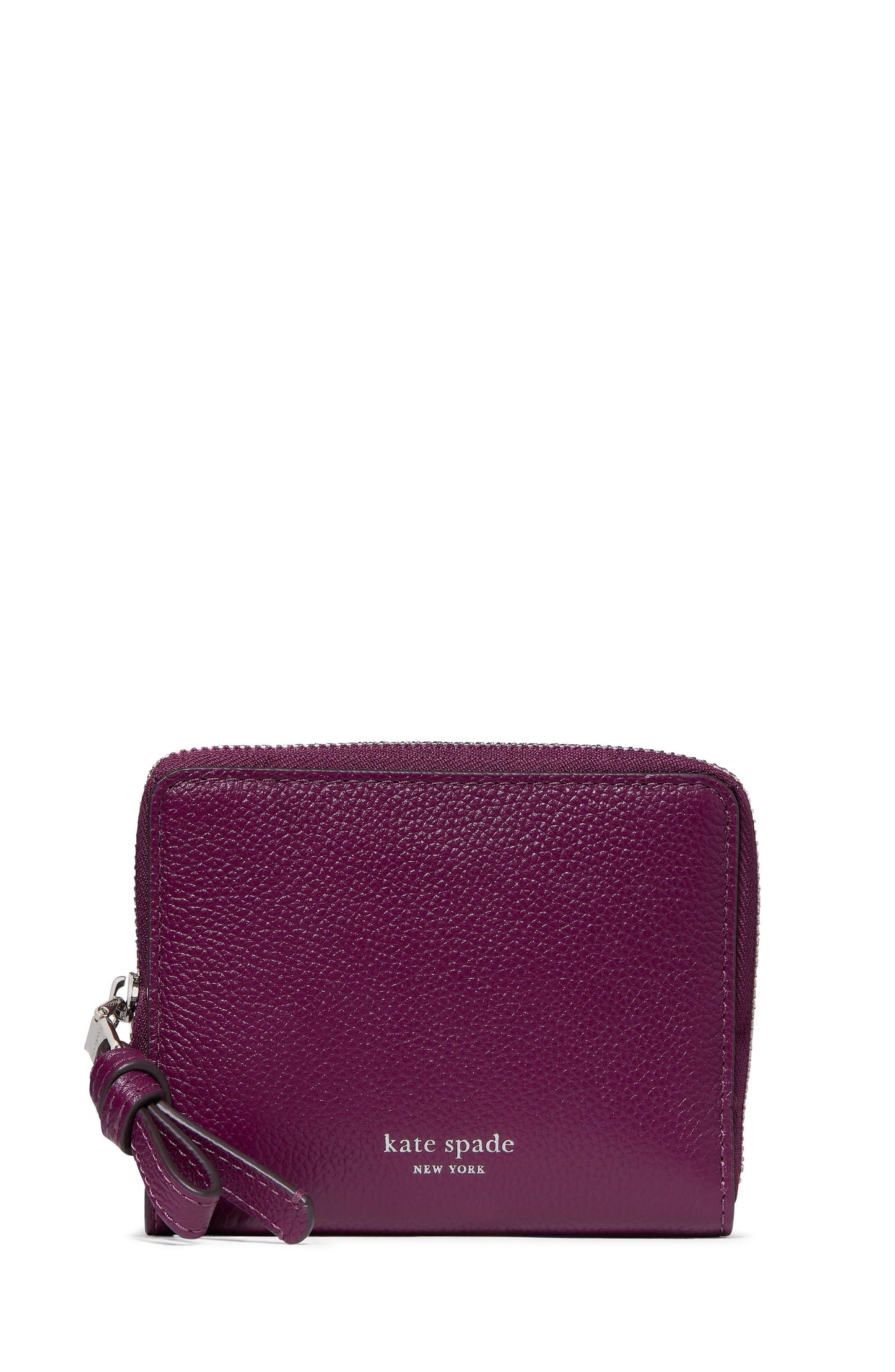 KN336-Loop Zip Around Wallet-Purple Agate