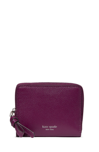 KN336-Loop Zip Around Wallet-Purple Agate