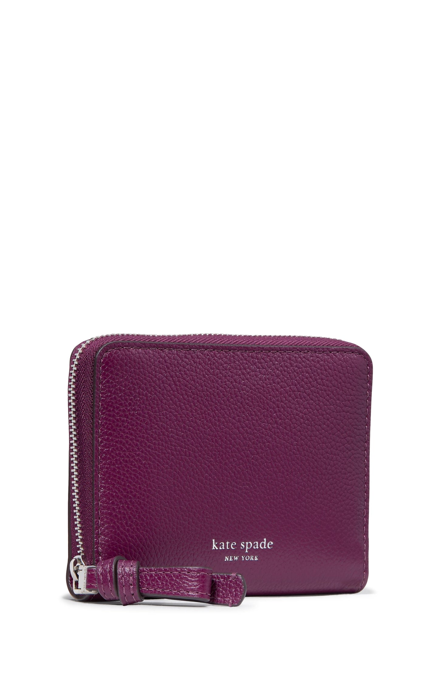 KN336-Loop Zip Around Wallet-Purple Agate