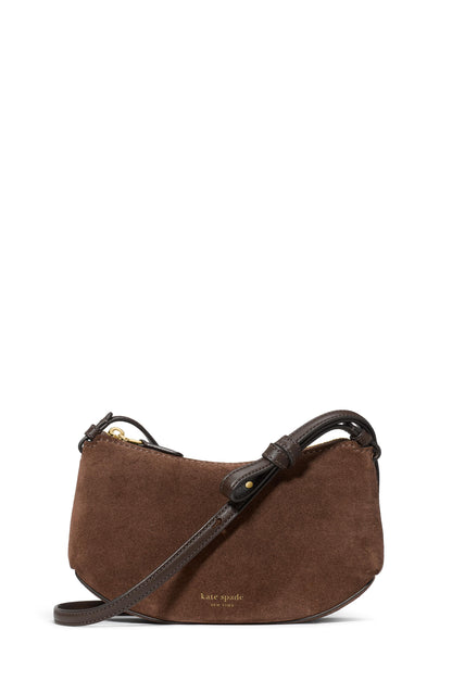 KN343-Loop Suede Crossbody-Hot Fudge Multi