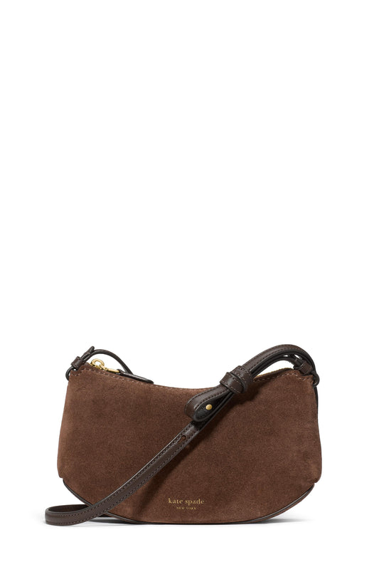 KN343-Loop Suede Crossbody-Hot Fudge Multi