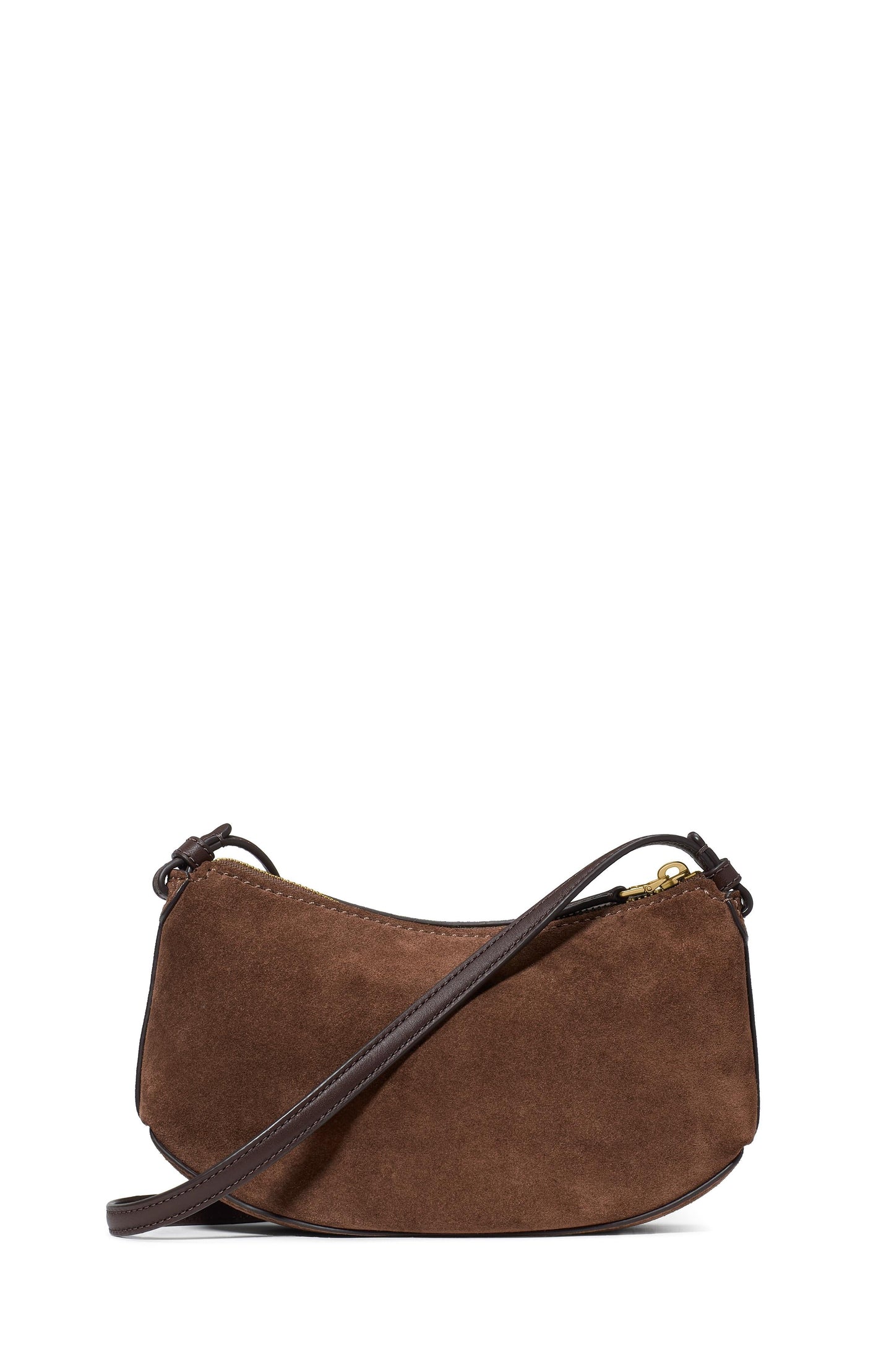 KN343-Loop Suede Crossbody-Hot Fudge Multi