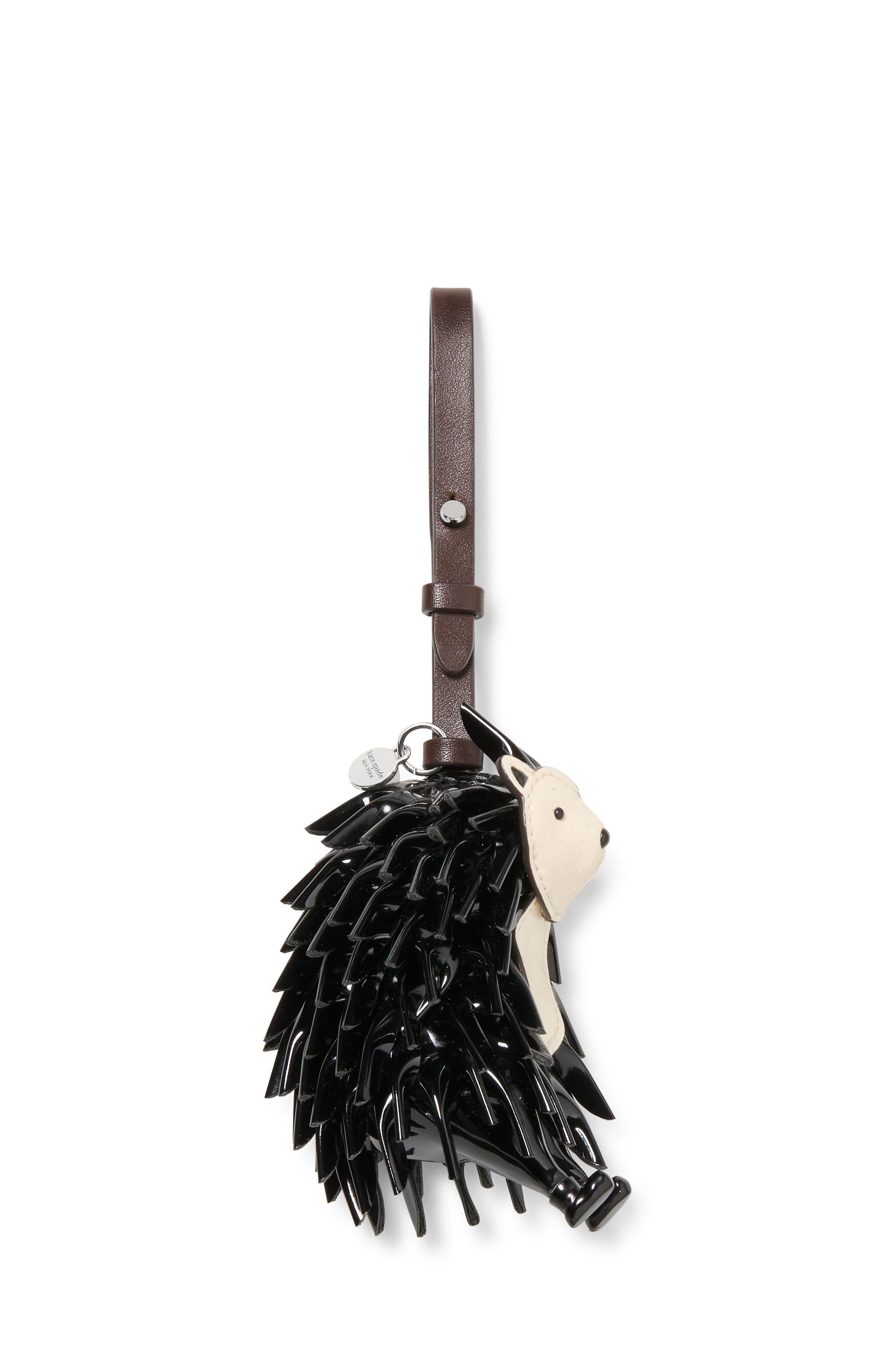 KN376-Critters Stevie Hedgehog Bag Charm-Multi