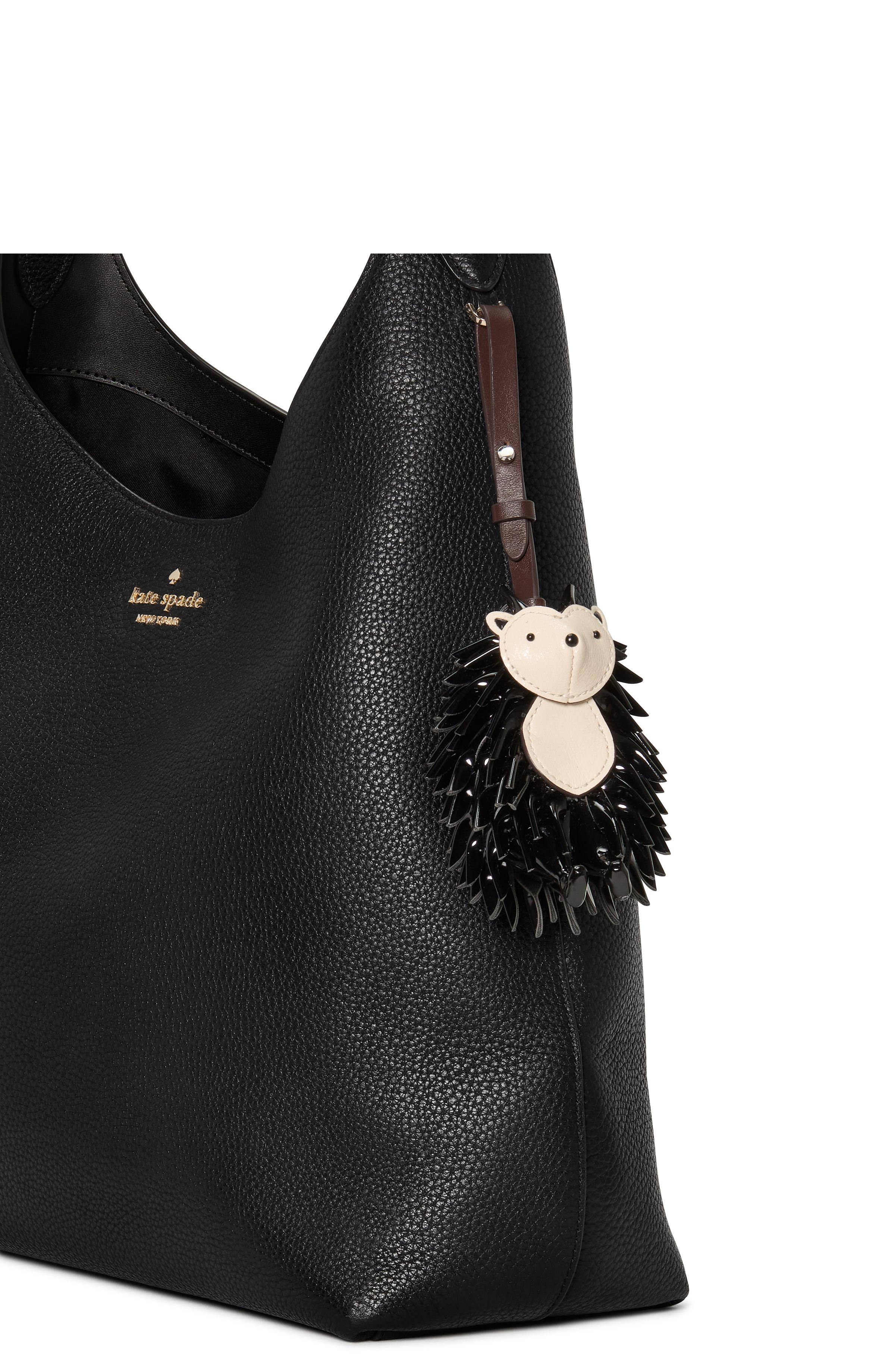 KN376-Critters Stevie Hedgehog Bag Charm-Multi