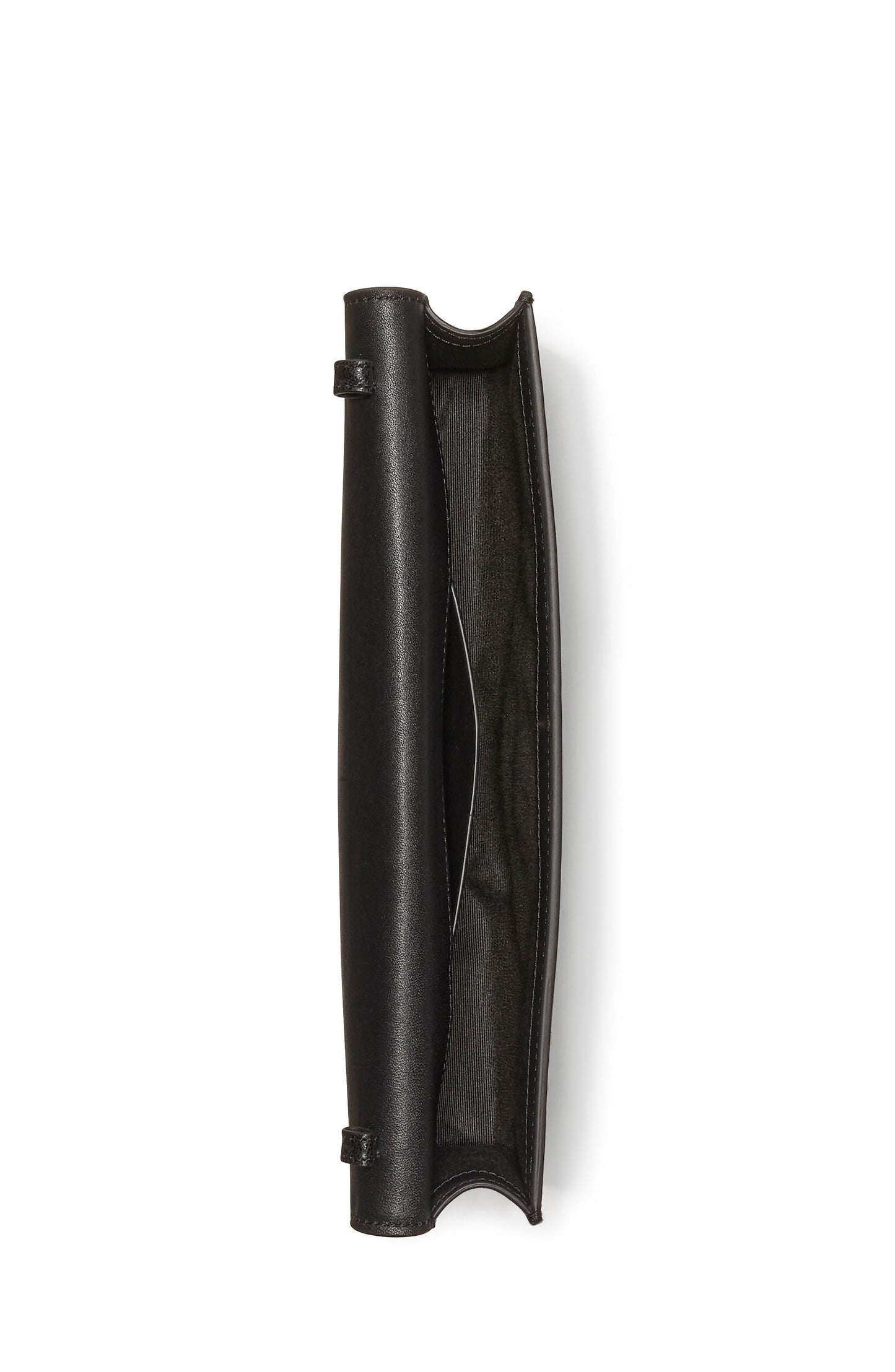 KN379-Deco Glazed Soft Mini Shoulder-Black