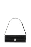 KN379-Deco Glazed Soft Mini Shoulder-Black