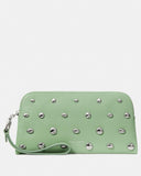 KN398-Halo Studded Wristlet-Crisp Sage