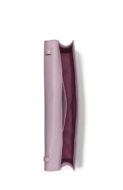 KN414-Deco Pieced Glazed Soft Mini Shoulder-Market Purple