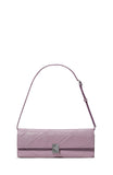 KN414-Deco Pieced Glazed Soft Mini Shoulder-Market Purple