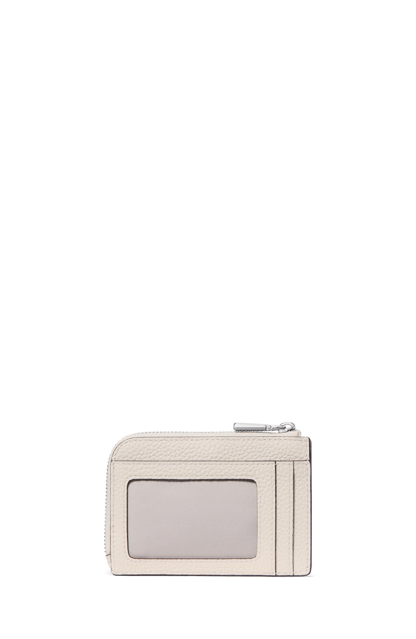 KN424-Mini Zip Card Case-Cashew Milk