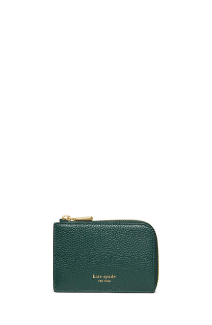 KN424-Mini Zip Card Case-Midnight Pine