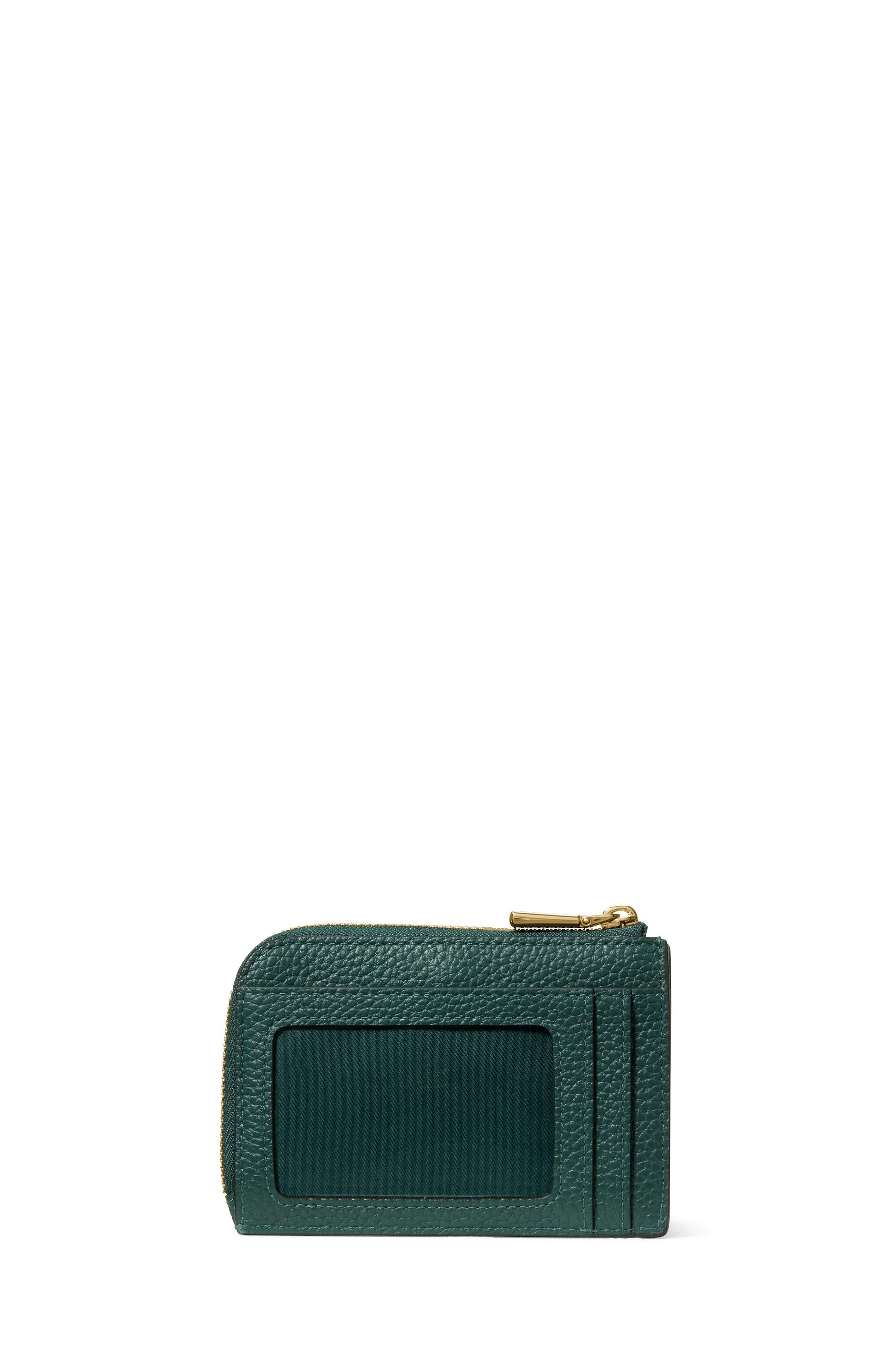 KN424-Mini Zip Card Case-Midnight Pine