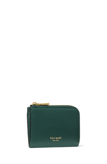 KN424-Mini Zip Card Case-Midnight Pine