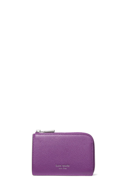 KN424-Mini Zip Card Case-Nightshade