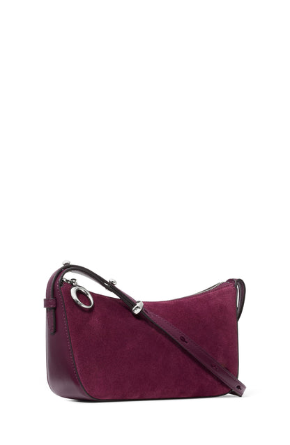 KN849-Halo Suede Crossbody-Purple Agate