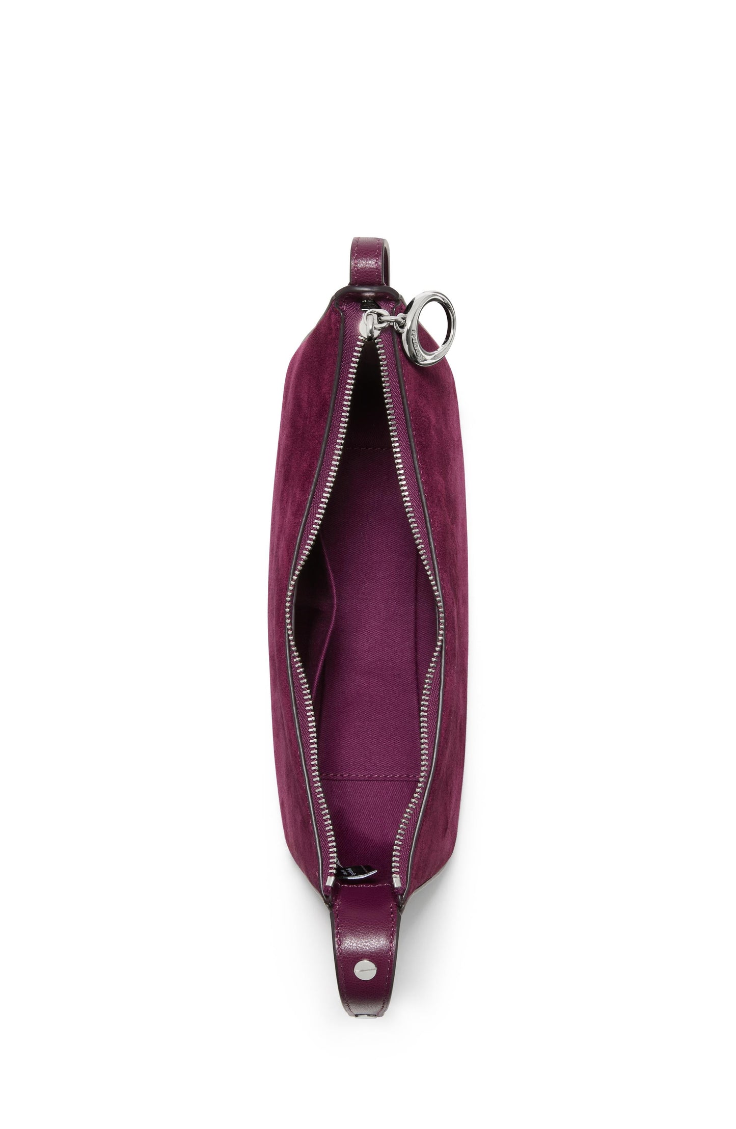 KN849-Halo Suede Crossbody-Purple Agate