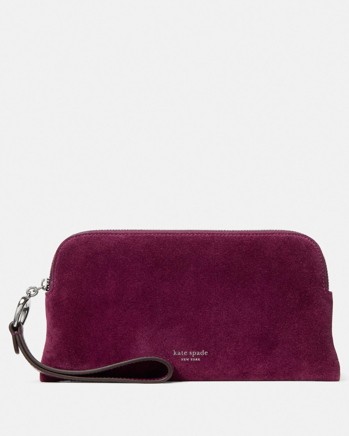 KN850-Halo Suede Wristlet-Purple Agate