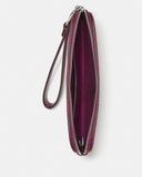 KN850-Halo Suede Wristlet-Purple Agate