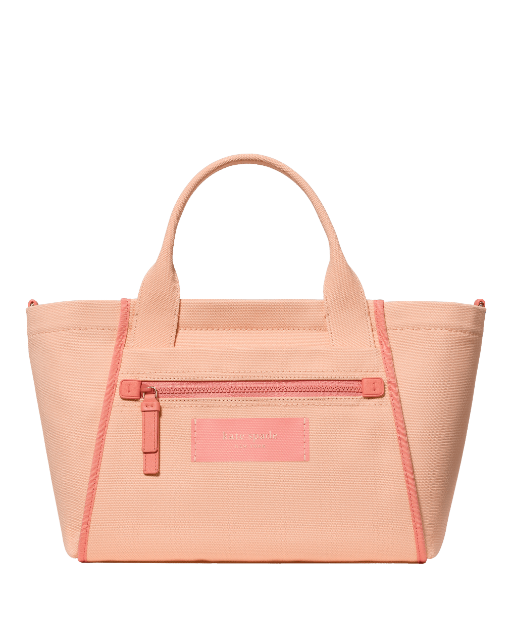 KN953-Dash Canvas Tote Bag-Light Cantaloupe
