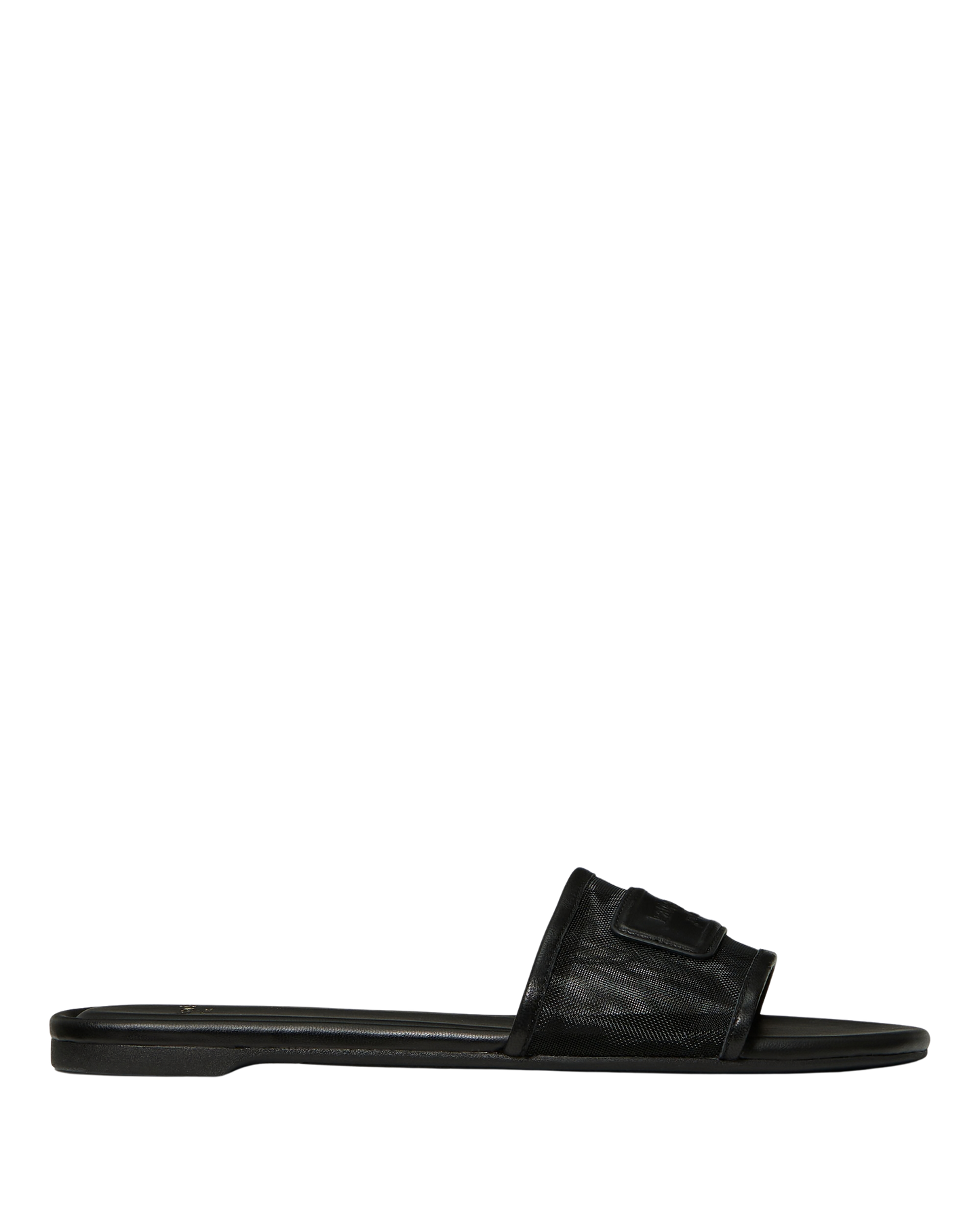 KO217-Breezy Mesh Slide Sandal-Black