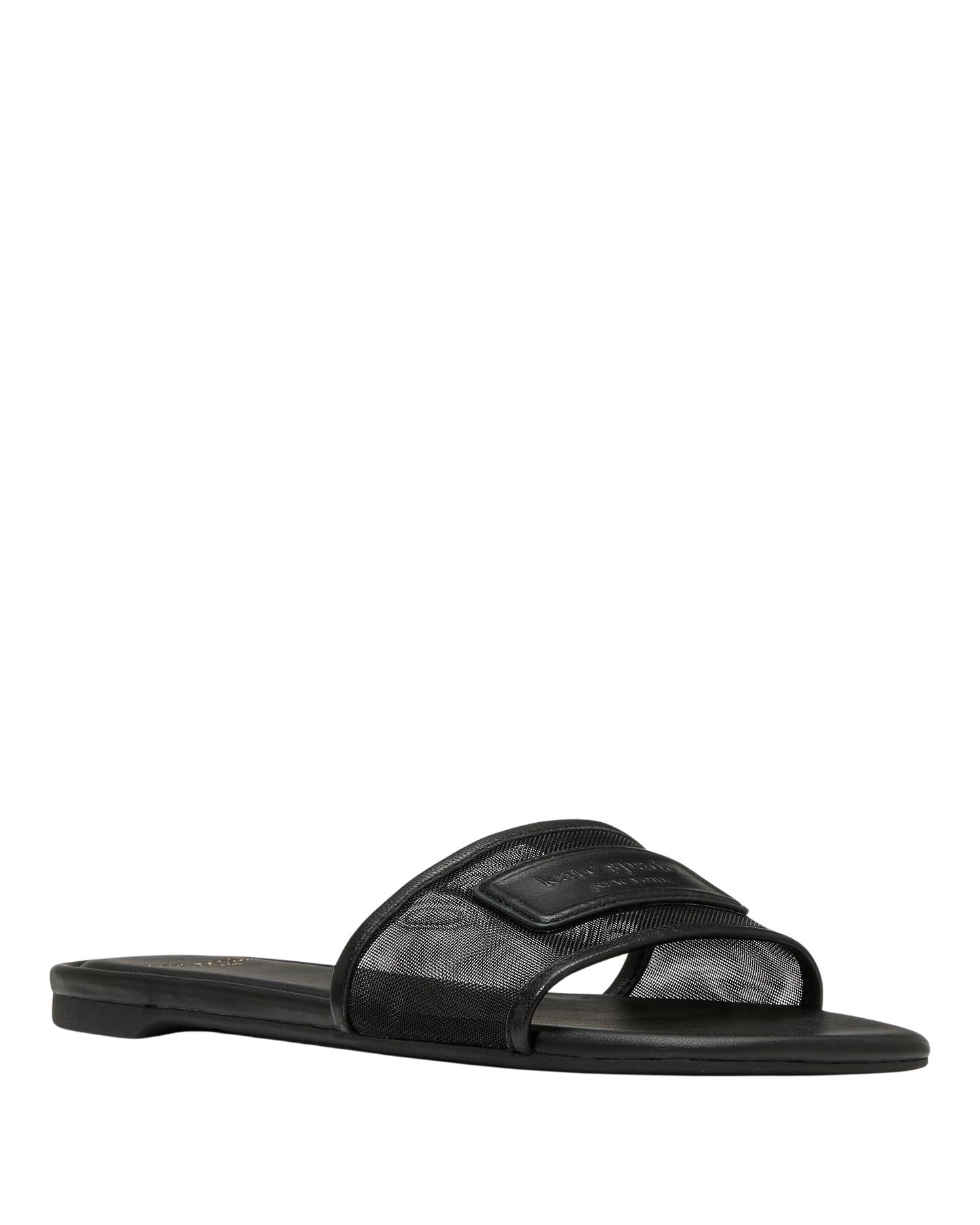 KO217-Breezy Mesh Slide Sandal-Black
