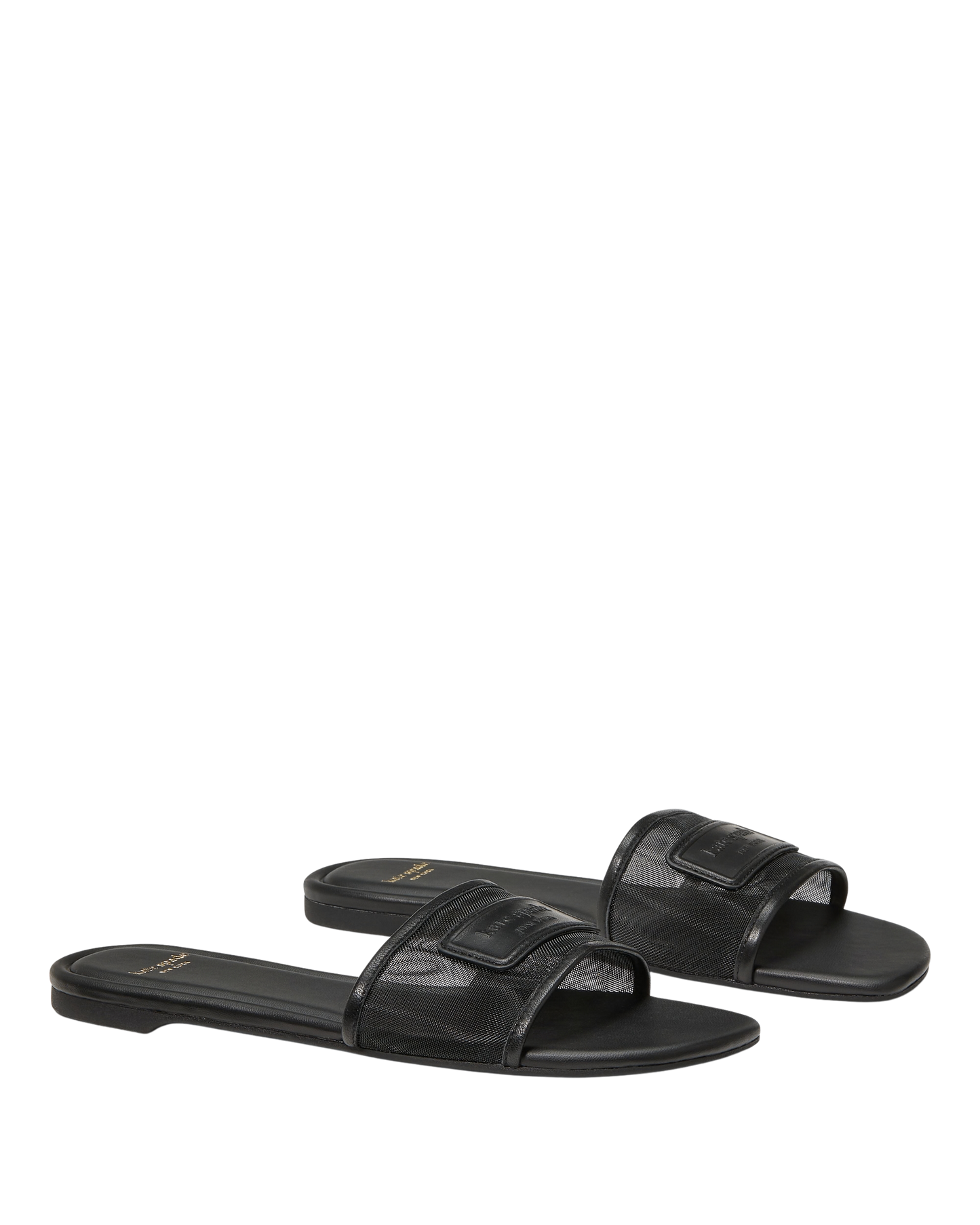 KO217-Breezy Mesh Slide Sandal-Black