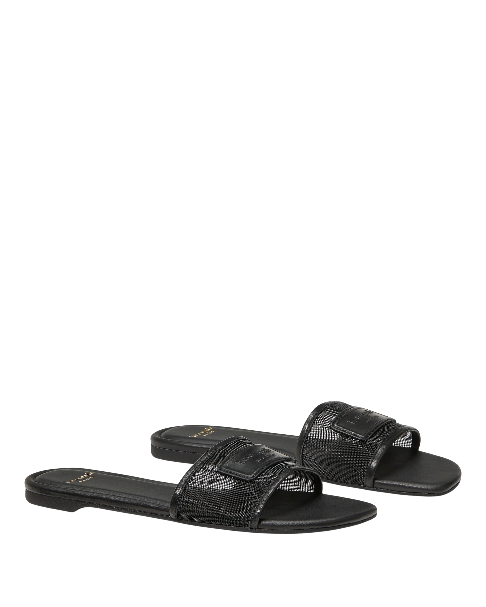 KO217-Breezy Mesh Slide Sandal-Black