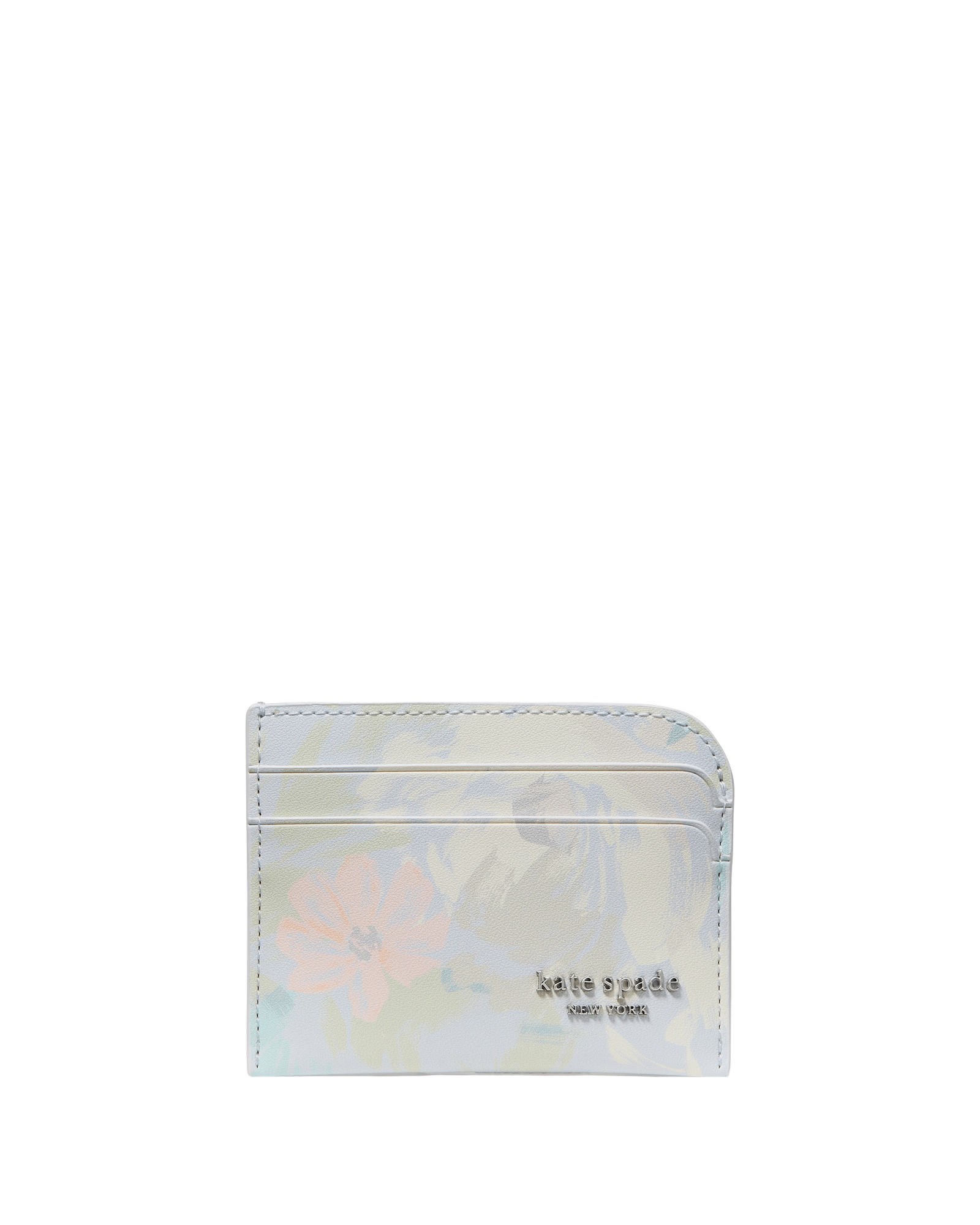 KO378-Devin Hidden Garden Printed Pu Card Holder-Multi