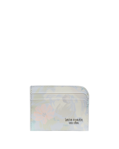 KO378-Devin Hidden Garden Printed Pu Card Holder-Multi