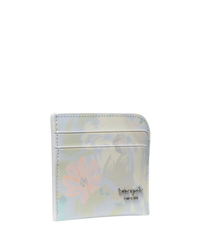 KO378-Devin Hidden Garden Printed Pu Card Holder-Multi
