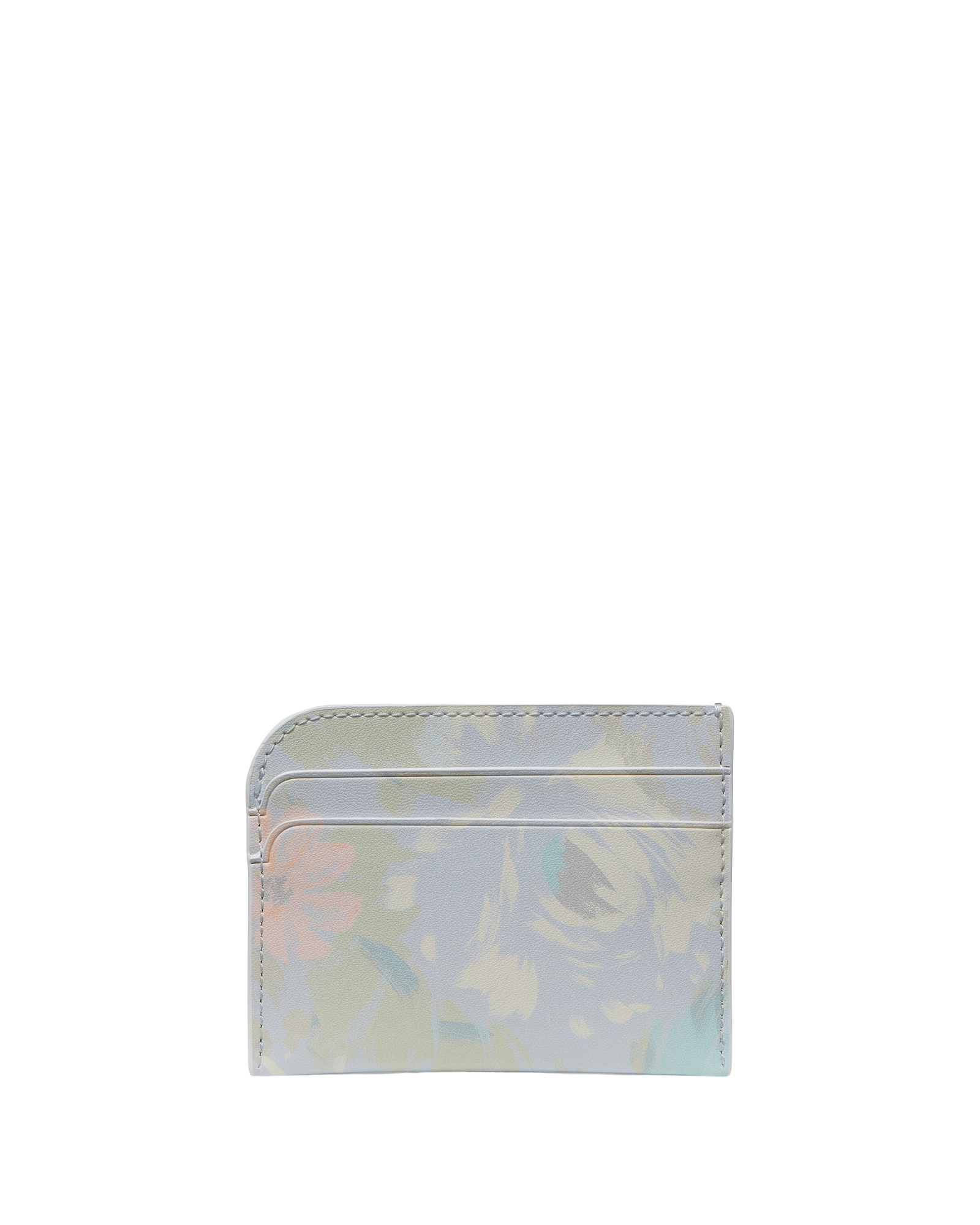 KO378-Devin Hidden Garden Printed Pu Card Holder-Multi