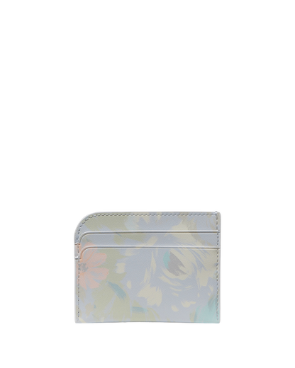 KO378-Devin Hidden Garden Printed Pu Card Holder-Multi