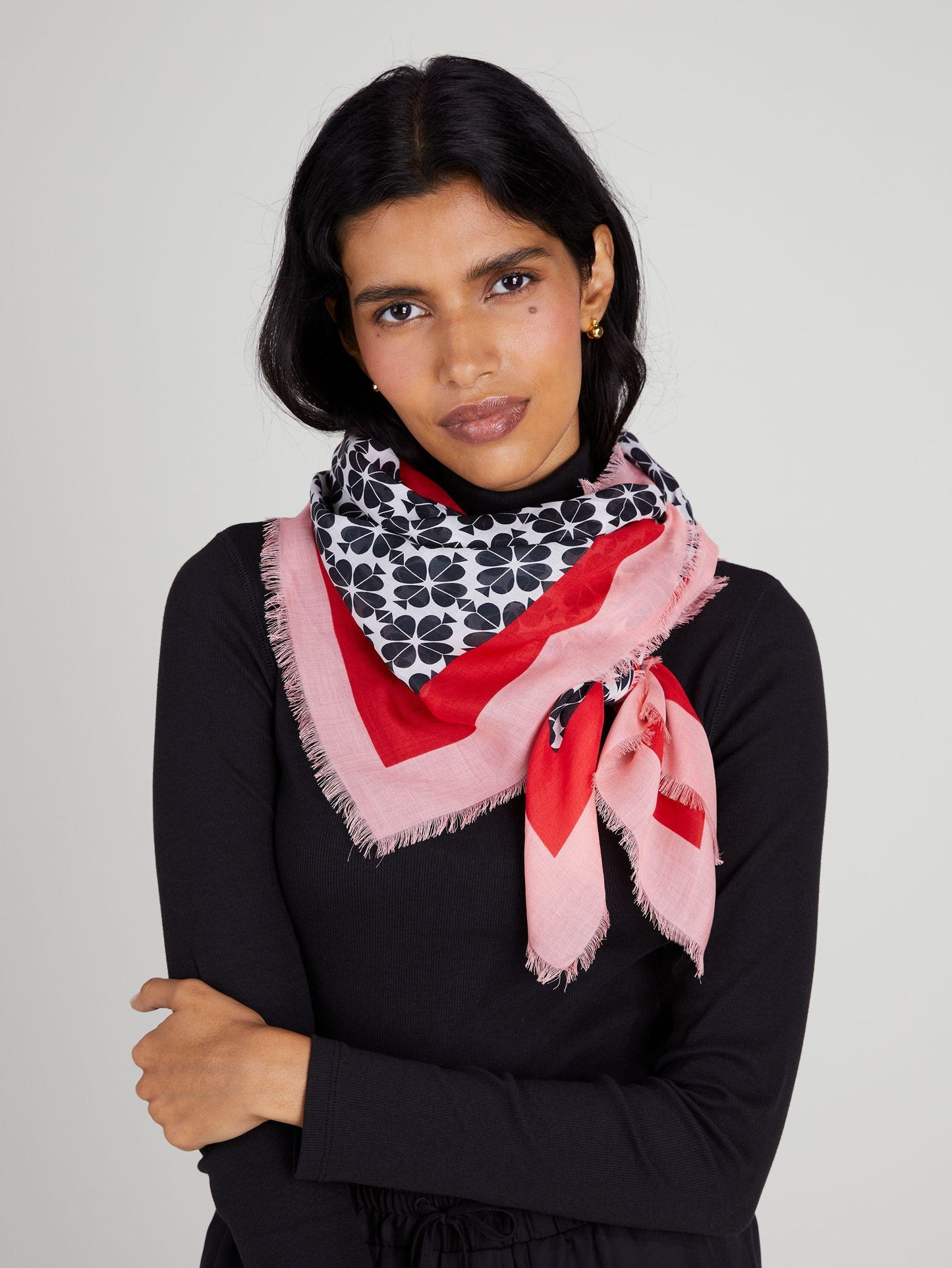 Spade Flower Large Square