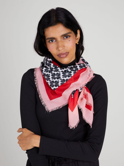 Spade Flower Large Square