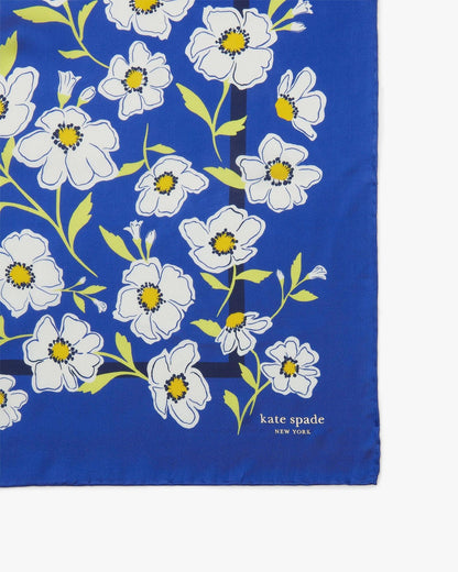 Sunshine Floral Silk Square
