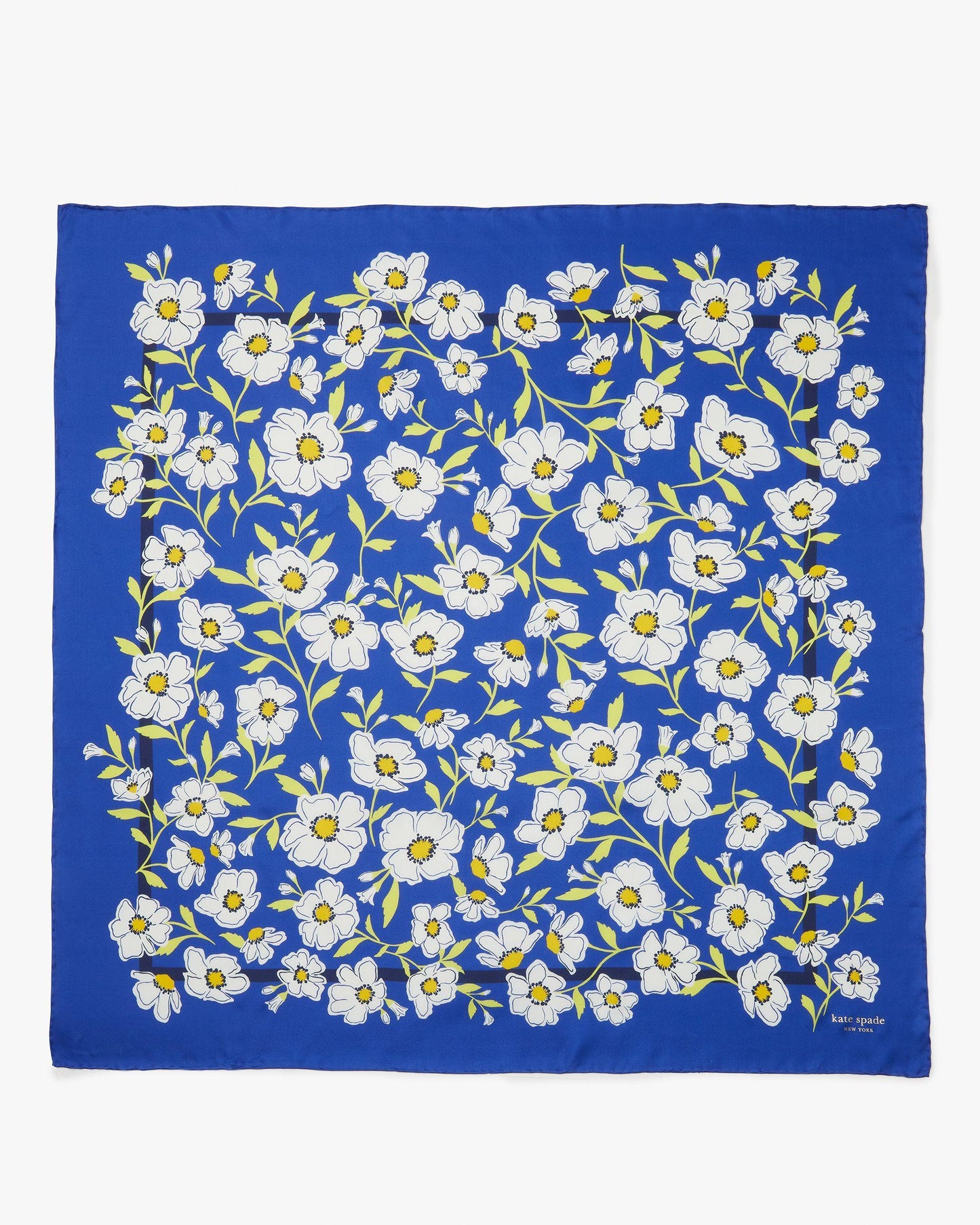 Sunshine Floral Silk Square